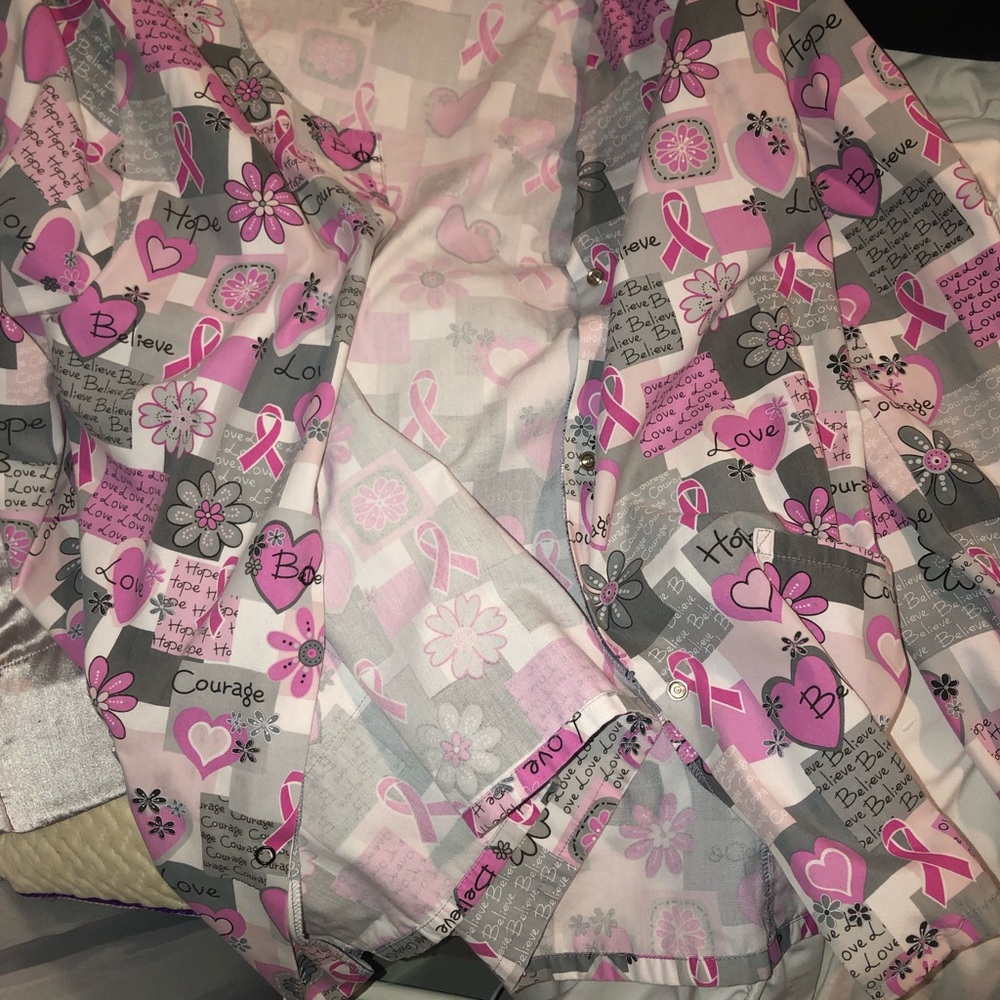 HQ Scrub Jacket Breast Cancer Edition SMALL